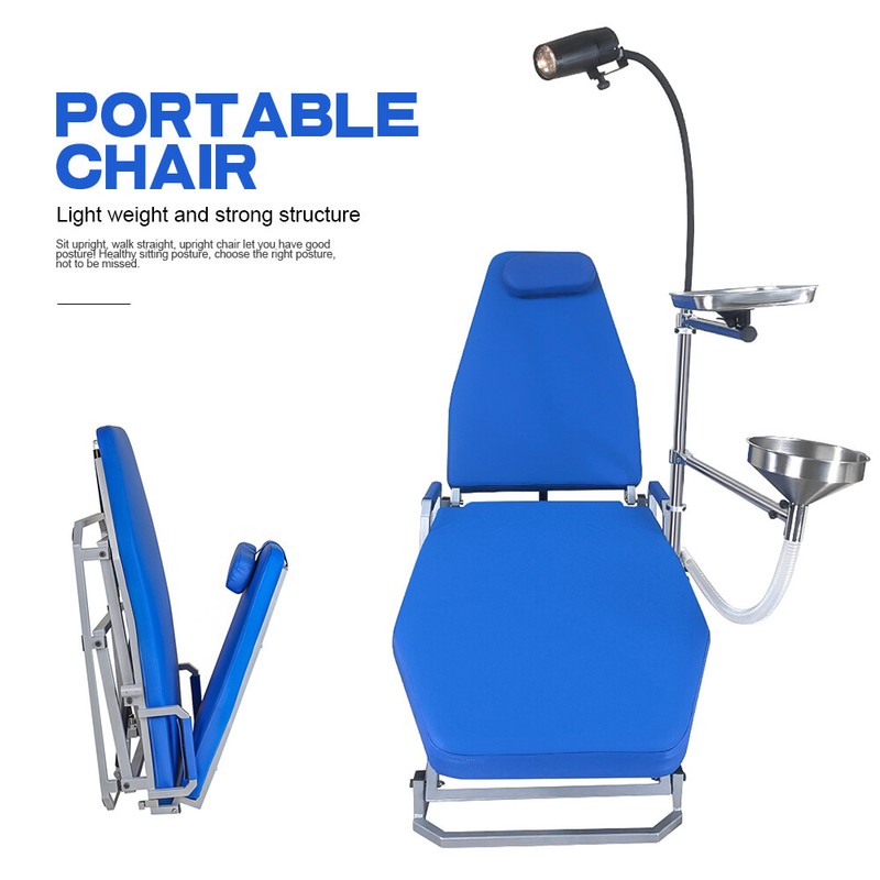 Dental Unit(Curing Light+Scaler)GU-P206+Dental Chair P109+Free Low Handpieces CE gallery