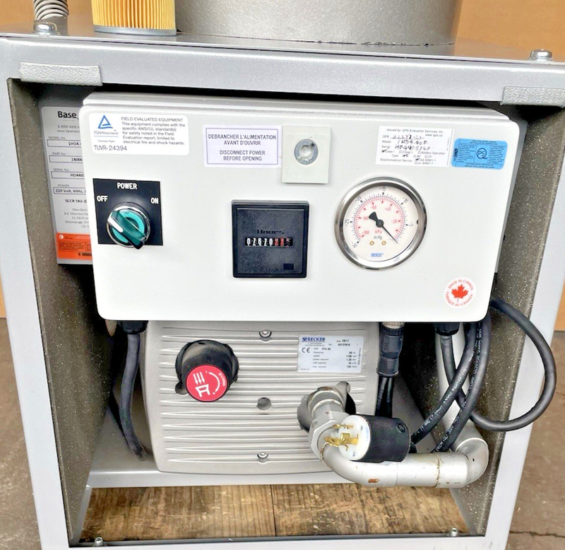 Base Vac IHD4.40P Dental 2HP Dry Vacuum Suction Pump & AWS12-1 Tank 4 to 6 Users gallery