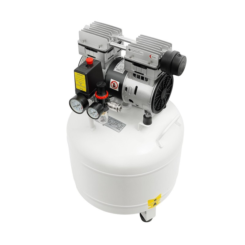 750w Portable Industrial Air Compressor Oil-free Dental Medical Lab Equipment gallery